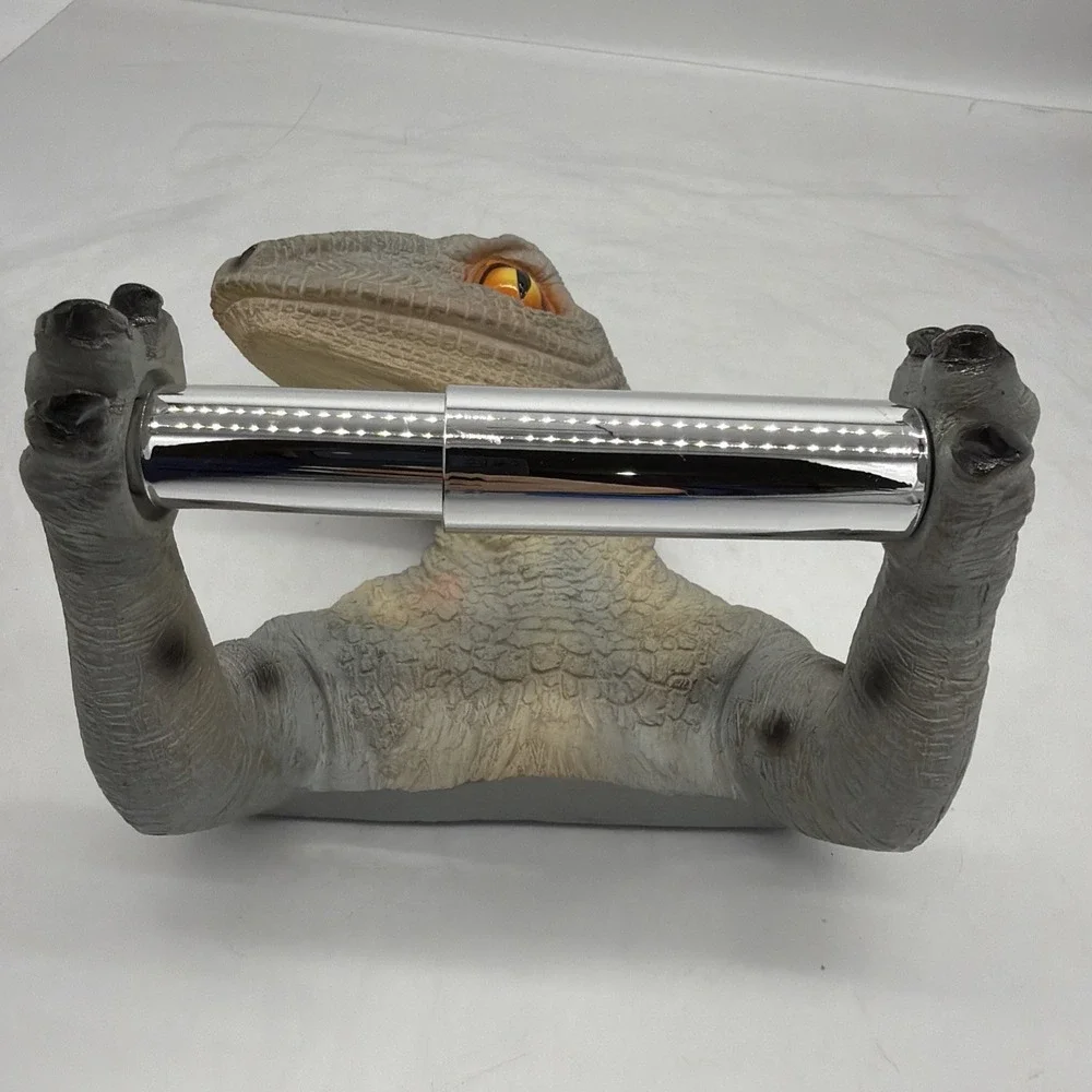 Dinosaur Wall Mounted Toilet Paper Holder